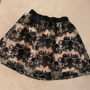 EXPRESS tulle style mini skirt X-small NWOT
